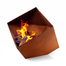 Fire Cube focolare con griglia barbecue
