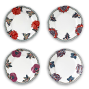 4 piatti piani assortiti cm 26