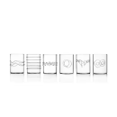 set 6 bicchieri liquore