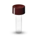 Fleur lampada a batteria burgundy
