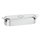 pesciera in acciaio inox cm 60