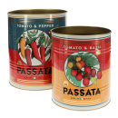 set contenitori barattoli Passata L