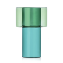 vaso Boreale petrolio-verde