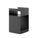 comodino/carrello Rotate stone grey 