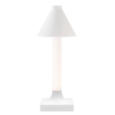 Goodnight lampada a batteria con diffusore bianco opaco