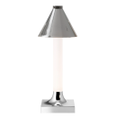 Goodnight lampada a batteria con diffusore cromo lucido