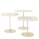 set 3 tavolino Thierry bianco caldo/beige