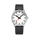 Mondaine Evo2 Big 43 mm cinturino nero 