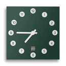 Oramai orologio da parete verde