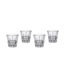 set 4 bicchieri shot impilabili
