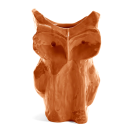 vaso Owl orange L