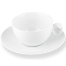 6 tazze tè/colazione con piatto